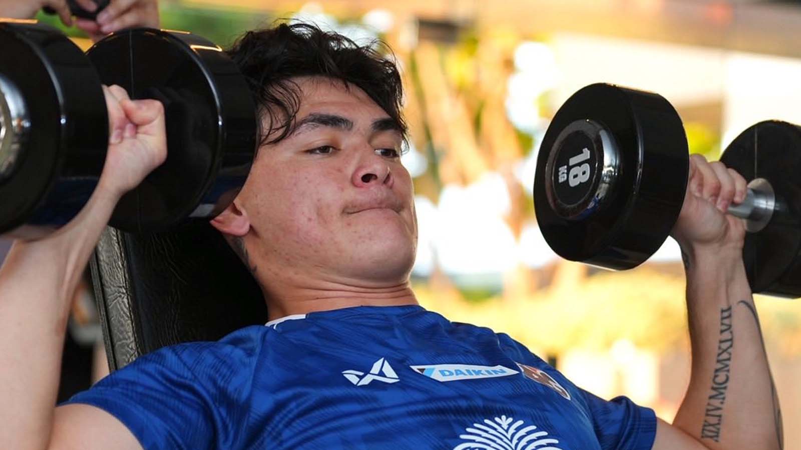 ทีมชาติไทยฟื้นฟูร่างกายก่อนดวล